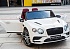 Электромобиль Bentley Continental Supersports белого цвета  - миниатюра №4